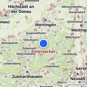 Kartenvorschau Emersacker