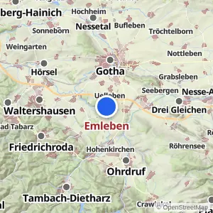 Kartenvorschau Emleben