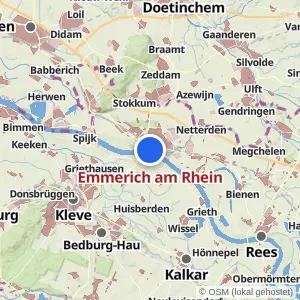 Kartenvorschau Emmerich am Rhein