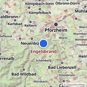 Kartenvorschau Engelsbrand