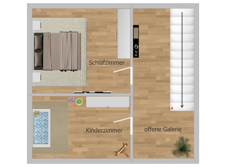Grundriss FeWo OG