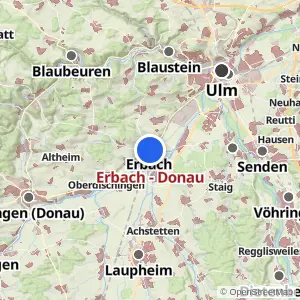 Kartenvorschau Erbach - Donau