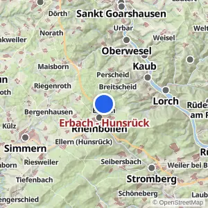 Kartenvorschau Erbach - Hunsrück