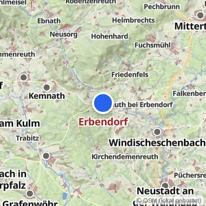 Kartenvorschau Erbendorf