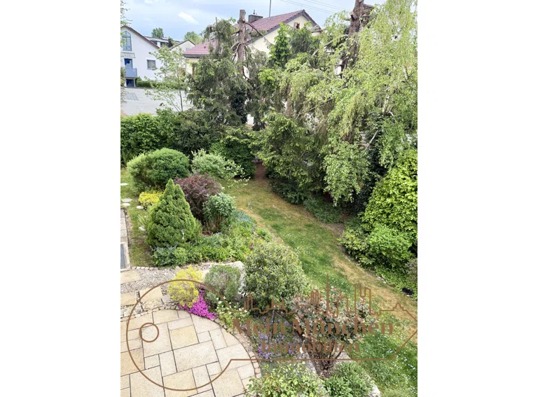Garten von oben