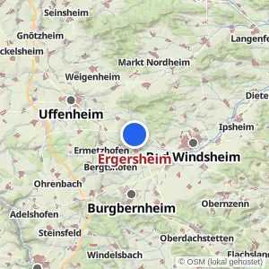 Kartenvorschau Ergersheim