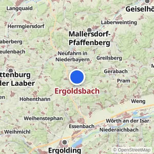 Kartenvorschau Ergoldsbach