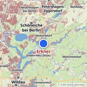 Kartenvorschau Erkner