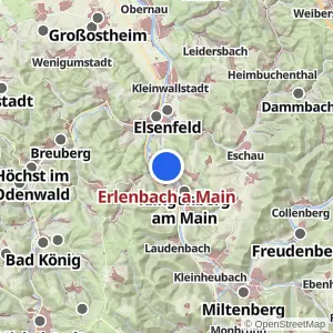 Kartenvorschau Erlenbach a.Main