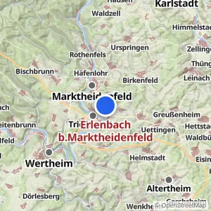 Kartenvorschau Erlenbach b.Marktheidenfeld