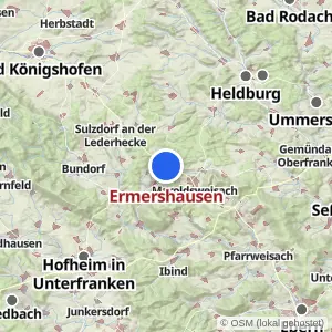 Kartenvorschau Ermershausen