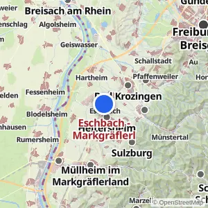 Kartenvorschau Eschbach - Markgräflerl