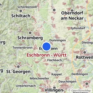 Kartenvorschau Eschbronn - Württ