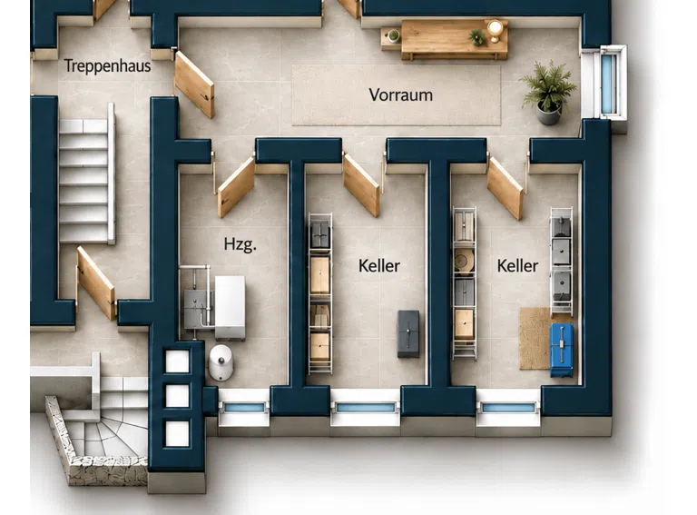 Grundriss KG Maiso