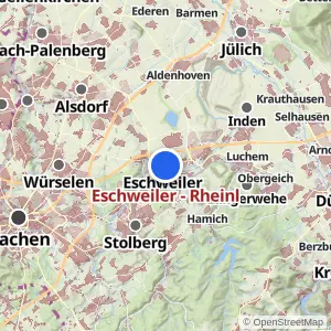 Kartenvorschau Eschweiler - Rheinl