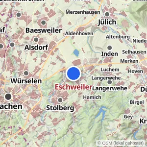 Kartenvorschau Eschweiler