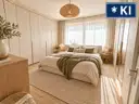 Schlafzimmer-KI-Mustereinrichtung