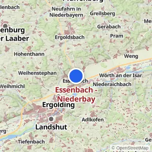 Kartenvorschau Essenbach - Niederbay
