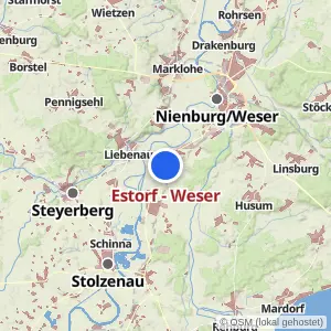 Kartenvorschau Estorf - Weser