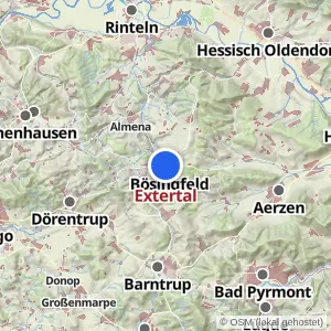 Kartenvorschau Extertal