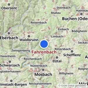 Kartenvorschau Fahrenbach