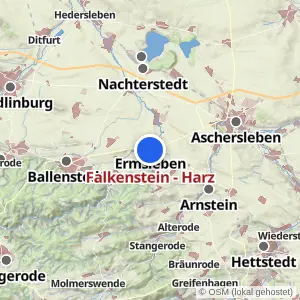 Kartenvorschau Falkenstein - Harz