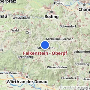Kartenvorschau Falkenstein - Oberpf