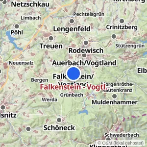 Kartenvorschau Falkenstein - Vogtl.
