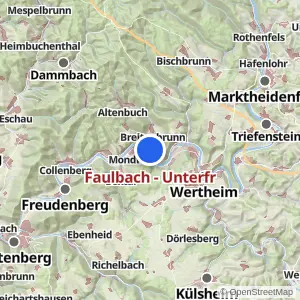 Kartenvorschau Faulbach - Unterfr