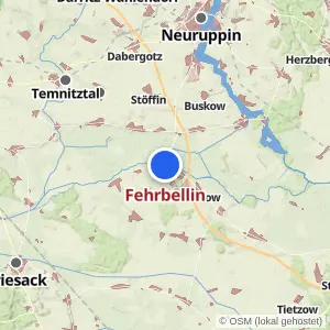 Kartenvorschau Fehrbellin