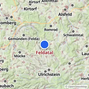 Kartenvorschau Feldatal