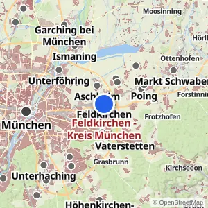 Kartenvorschau Feldkirchen - Kreis München
