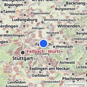 Kartenvorschau Fellbach - Württ