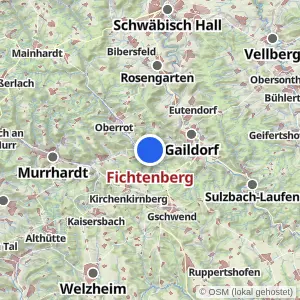 Kartenvorschau Fichtenberg