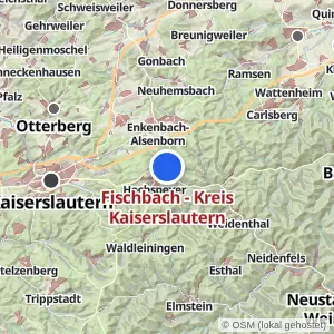 Kartenvorschau Fischbach - Kreis Kaiserslautern