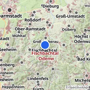 Kartenvorschau Fischbachtal - Odenw