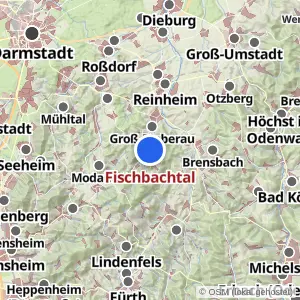 Kartenvorschau Fischbachtal