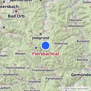Kartenvorschau Flörsbachtal
