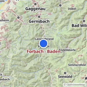 Kartenvorschau Forbach - Baden