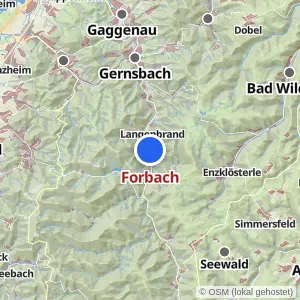 Kartenvorschau Forbach