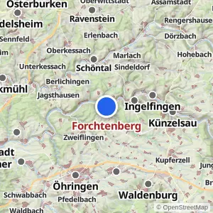Kartenvorschau Forchtenberg