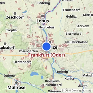 Kartenvorschau Frankfurt (Oder)