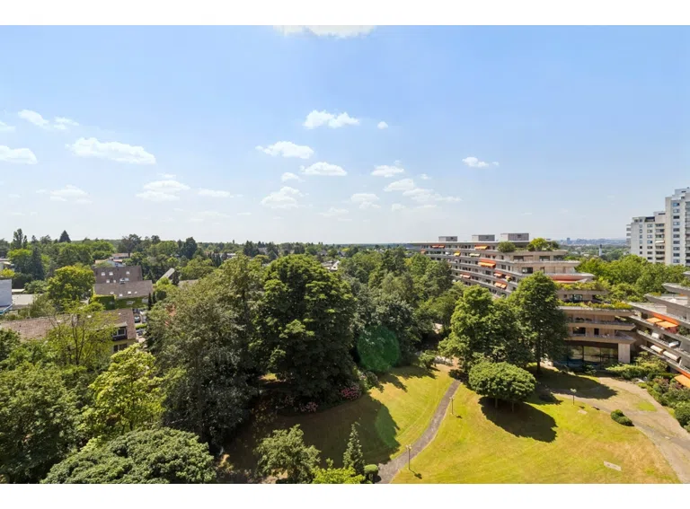 Ausblick Balkon hinten