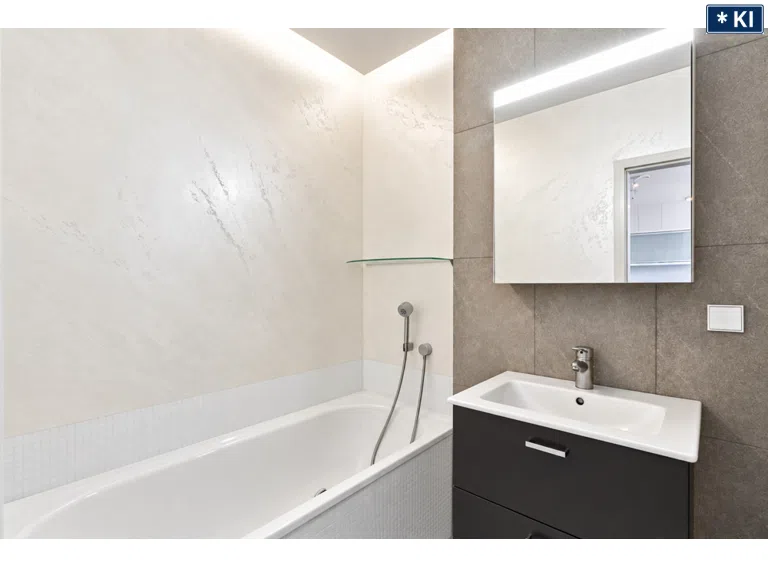 Badezimmer Ansicht 1