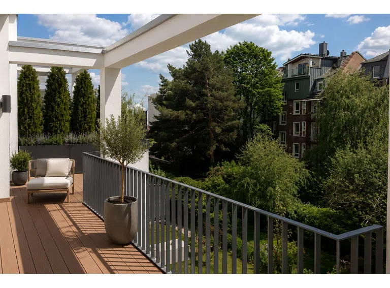 Terrasse - Visualisiert