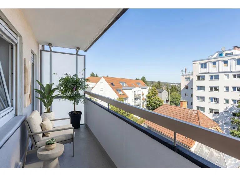 Balkon - Visualisierung
