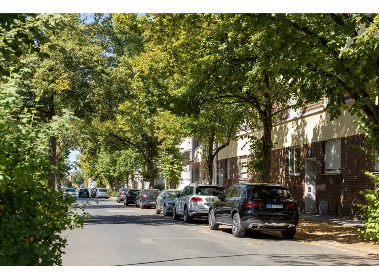 Grüne Anliegerstraße