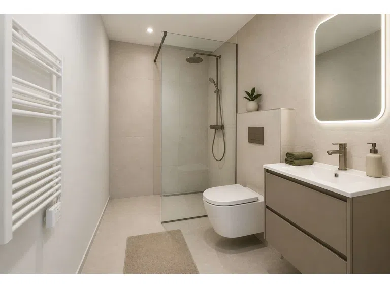 Badezimmer - visualisiert