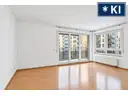 Wohnzimmer schräge Perspektive