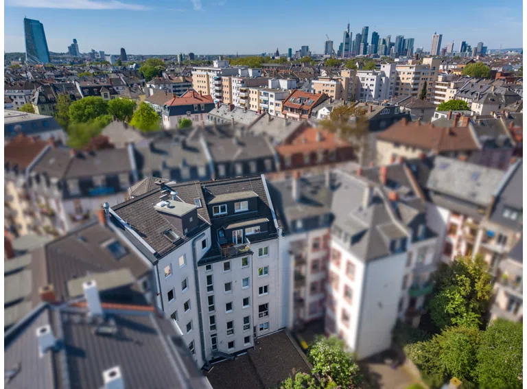 Außenansicht - Rückansicht des Hauses